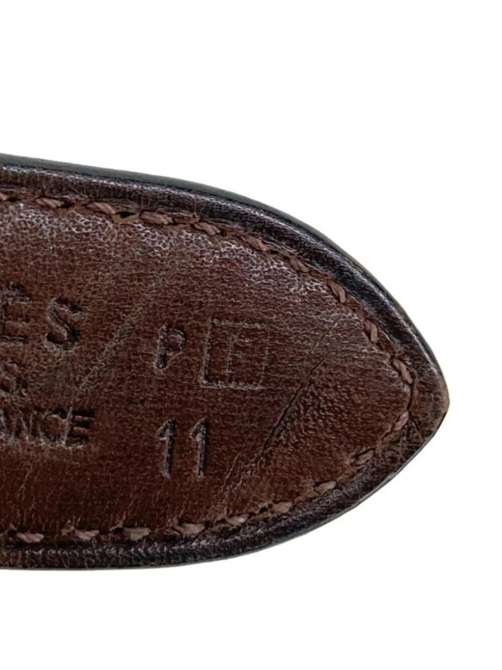 HERMES Trim 31 Cream Dark Brown Toile H Leather Square F Shoulder Bag - Picture 12 of 15